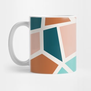 Trendy Pastel Mosaik Modern Terrazzo Pattern Mug